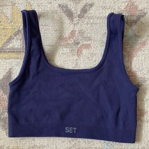 SET Active box cut bra